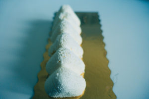 Bûche mousse poires