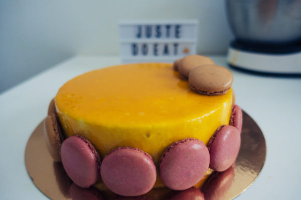 Entremets mangue coco