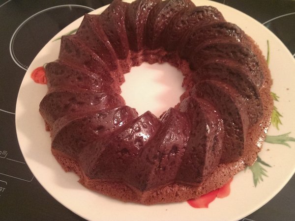 Gâteau magique au chocolat