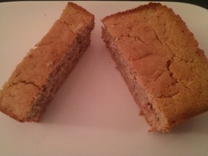 Cake à la farine de sarrasin et aux pommes