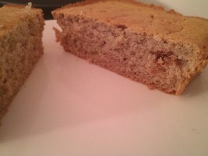 Cake à la farine de sarrasin et aux pommes