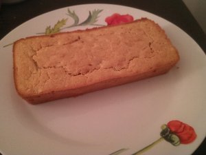 Cake à la farine de sarrasin et aux pommes