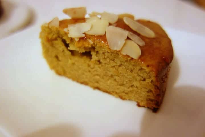 Gâteau aux amandes sans beurre sans gluten