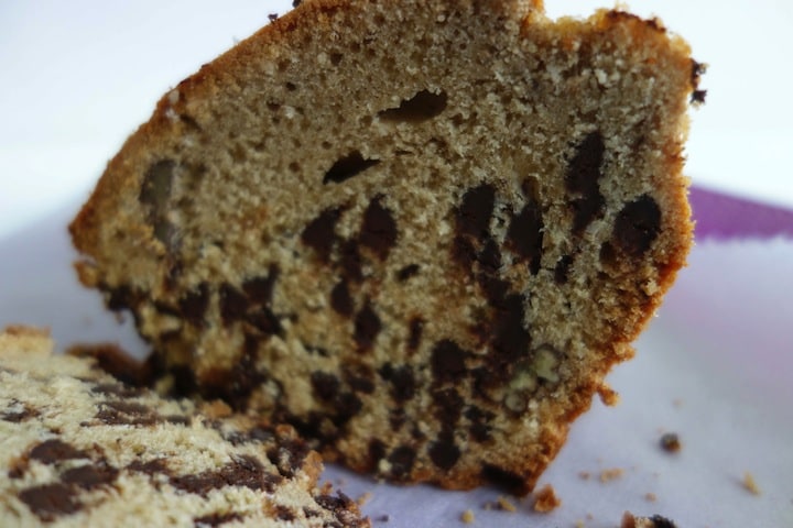 Gâteau crème de marrons, chocolat, noix de pécan et coco