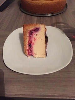 cheesecake vegan fruits rouges