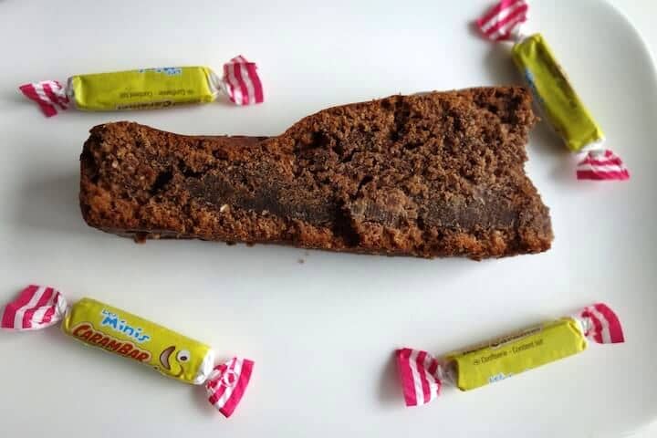 Gâteau moelleux chocolat carambar