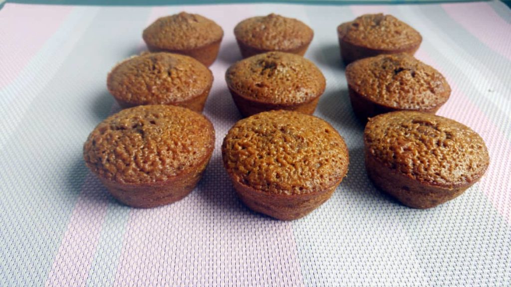 MUFFINS CHOCOLAT AU LAIT NOTE CARAMÉLISÉES