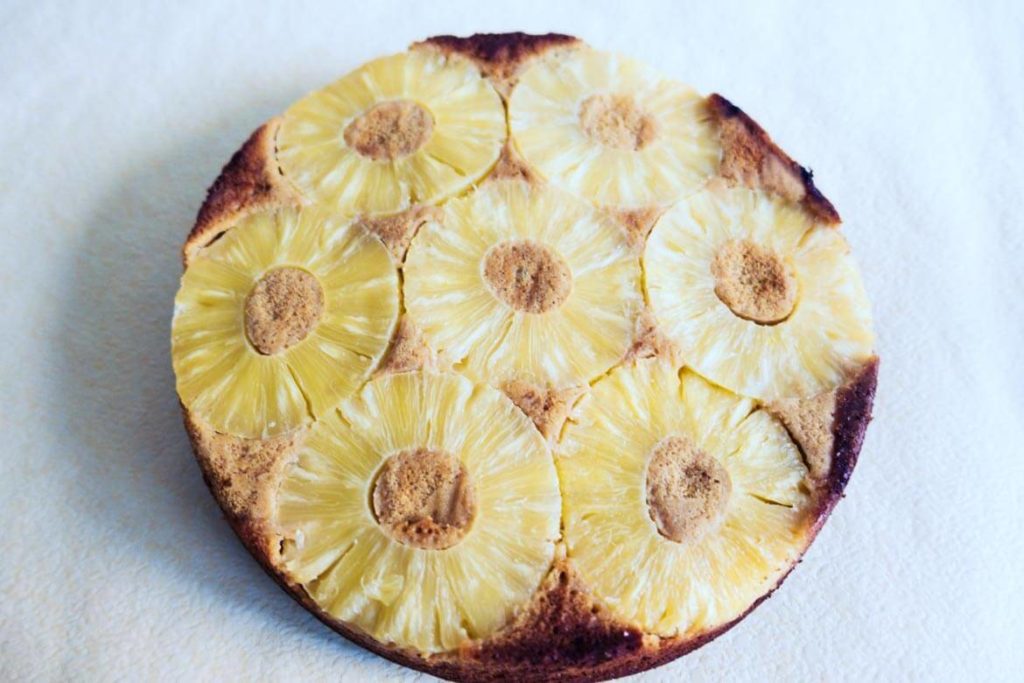 gâteau ananas chocolat dulcey