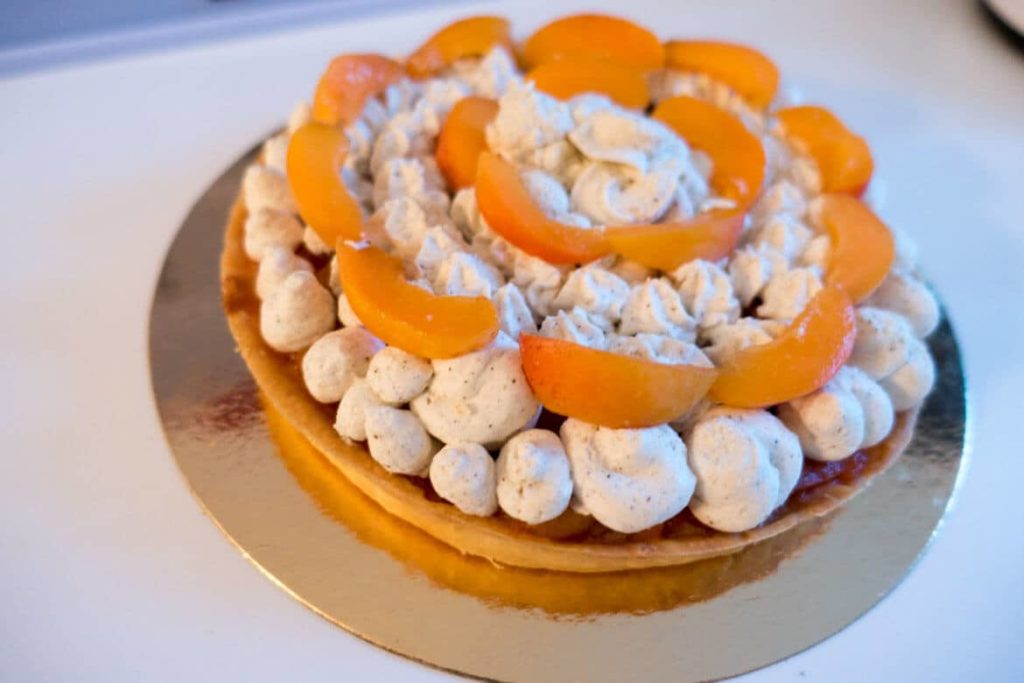 Recette de tarte abricot pêche vanille