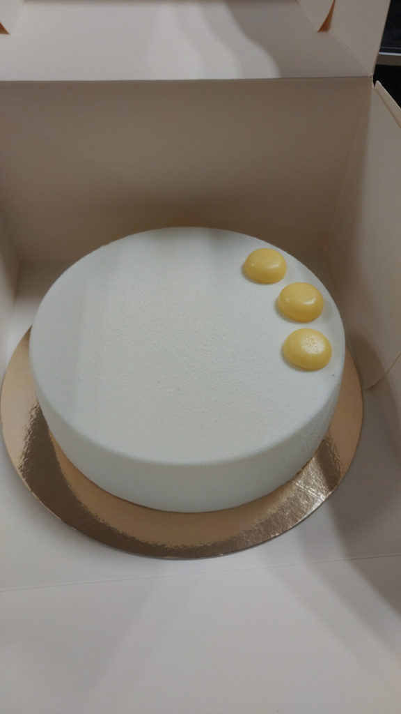 entremets coco citron