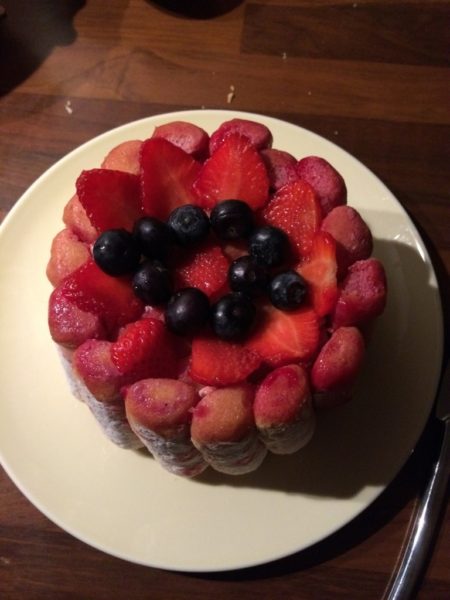 Charlotte aux fruits rouges by Queen L