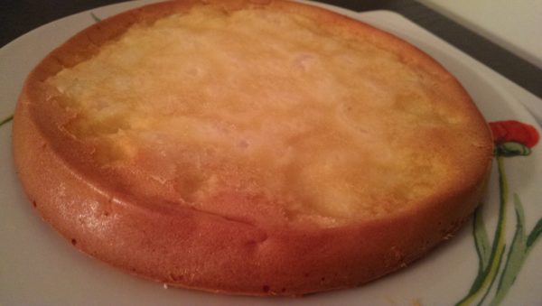 Gateau à la poire et au chocolat blanc