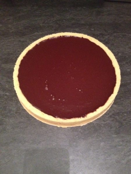 Tarte au chocolat façon Christophe SCHERPEREEL