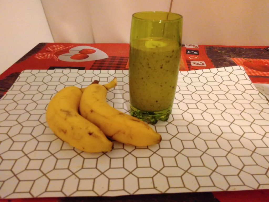 smoothie bananes fruits rouges