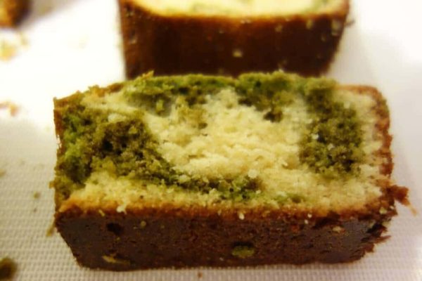 cake marbré matcha chocolat blanc