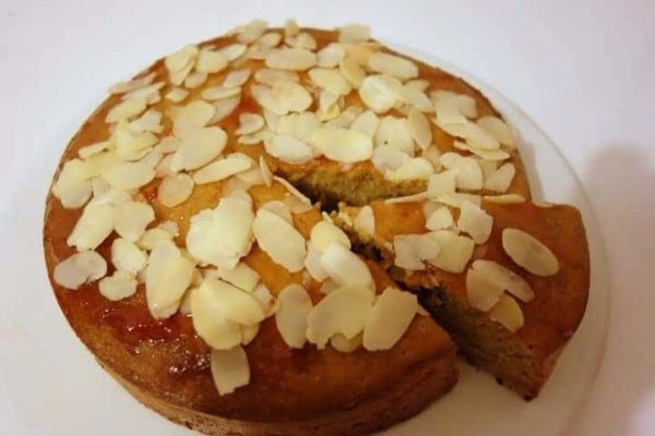 Gâteau aux amandes sans beurre sans gluten