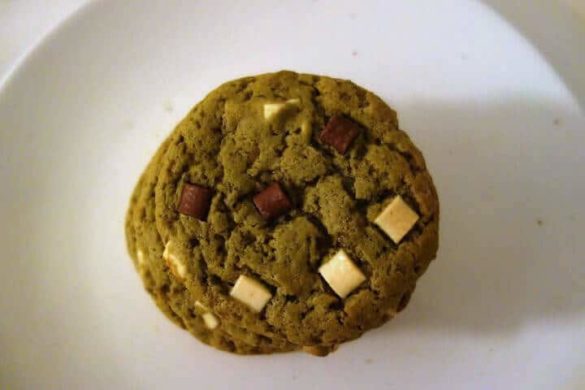 cookies thé vert matcha aux 3 chocolats