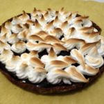 tarte noisette chocolat meringuée