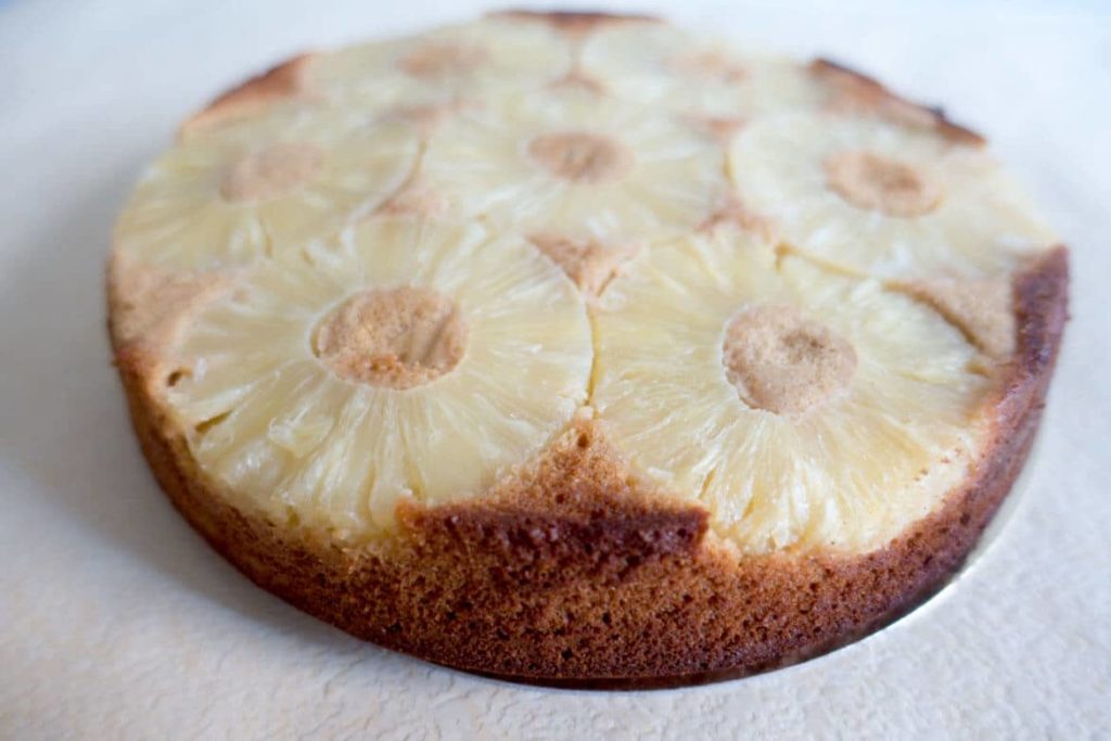 gâteau ananas chocolat dulcey