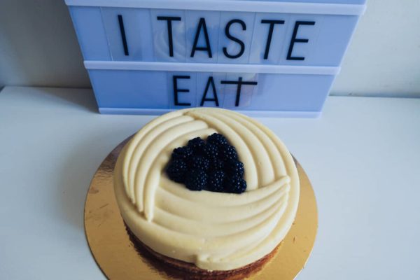entremets mûres mascarpone