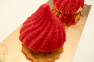 Mini entremets mascarpone fruits rouges russian tale - Juste Do Eat