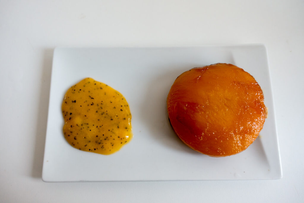 tarte tatin mangue citron vert