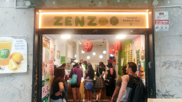 zenzoo bubble tea madrid