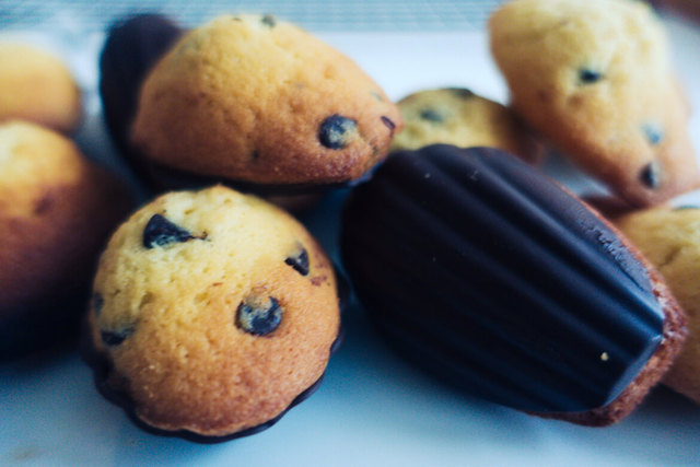 madeleines pépites de chocolat