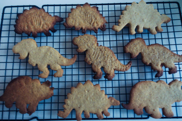 Biscuits dinosaurus faits maison