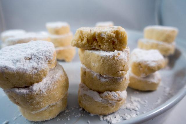 Sablés fondants citron vert façon martha stewart