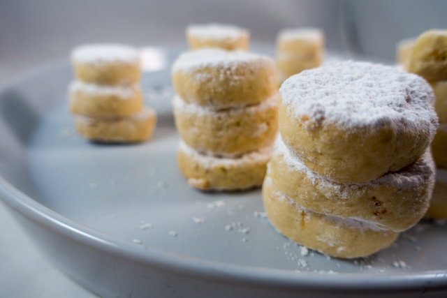 Sablés fondants citron vert façon martha stewart