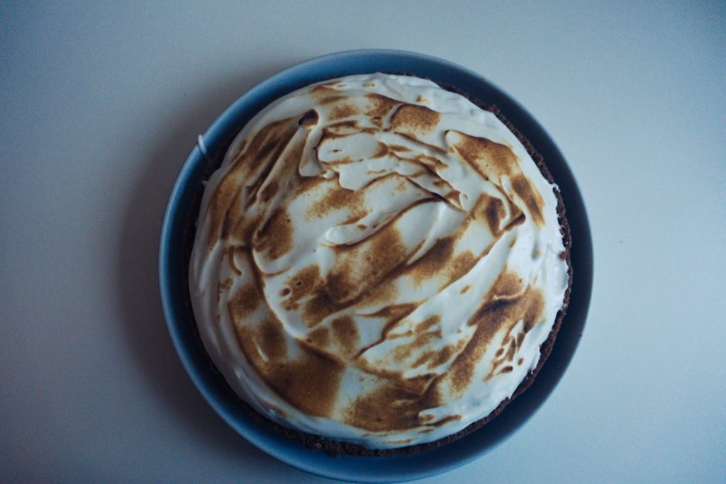 tarte meringuée chocolat 