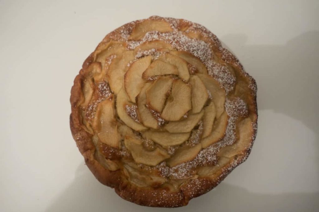 gâteau pommes mascarpone