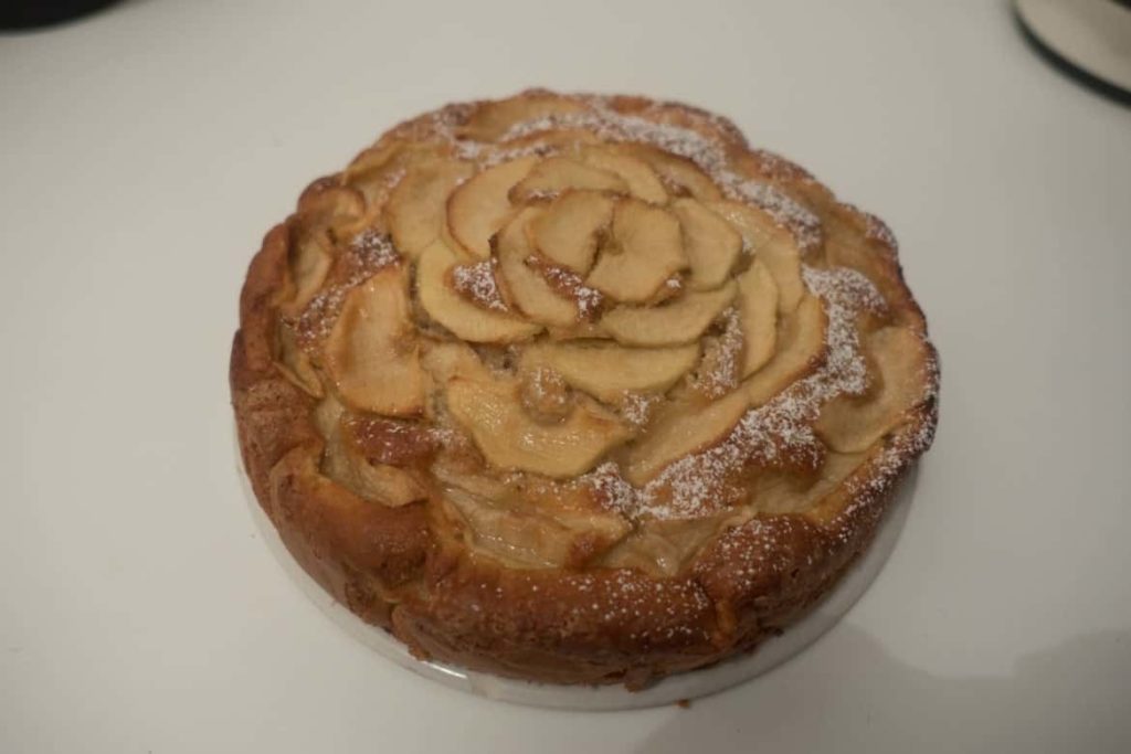 gâteau pommes mascarpone