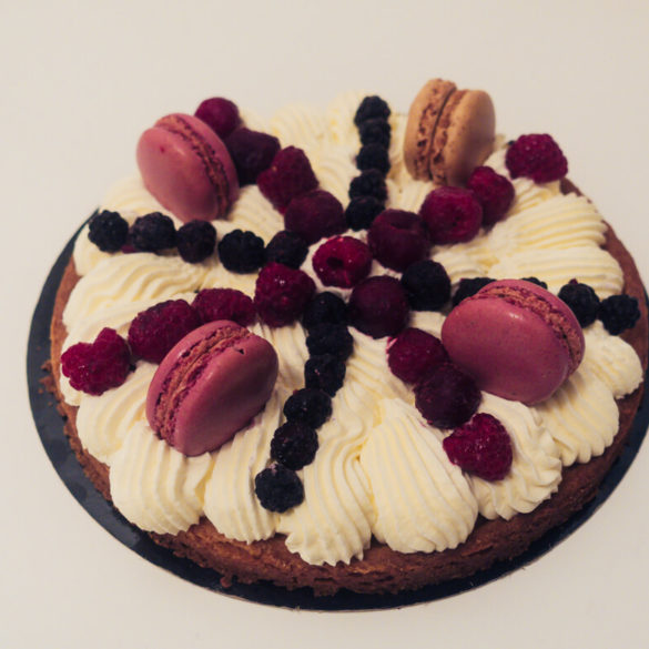 tarte chantilly mascarpone fruits rouges