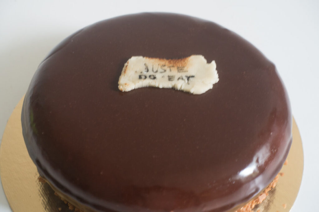 Entremets mascarpone croquant chocolat