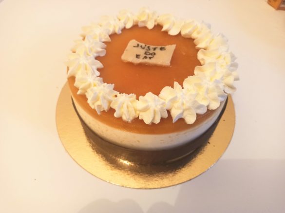 Entremets Abricots Chocolat