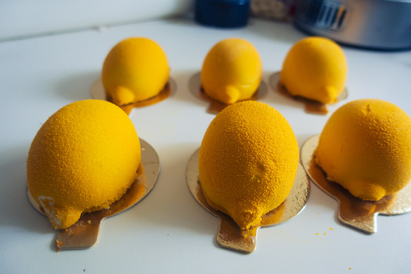 mini entremets citron